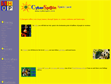 Tablet Screenshot of cyberspain.com